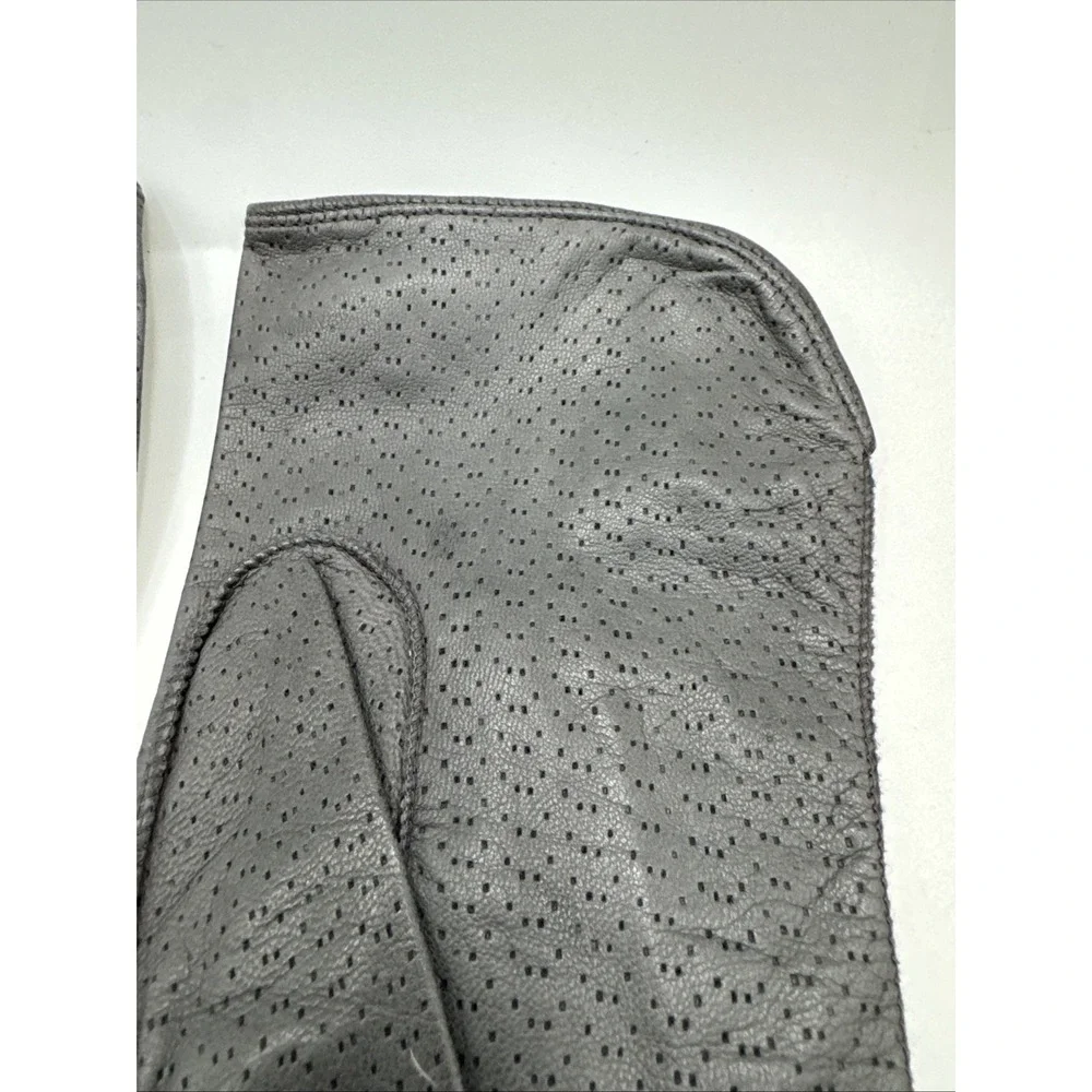 Vintage Gray Made In Italy‎ Gloves - M Unlined